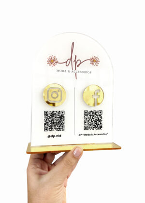 Display QR Curvo
